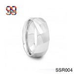Surgical stainless steel  wedding ring SSR-004