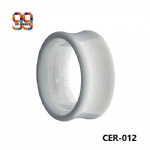 Special shape white ceramic ring
